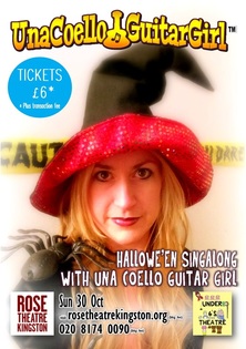 Halloween show at Rose Theatre poster