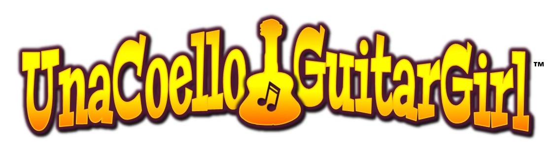 Una Coello Guitar Girl Logo